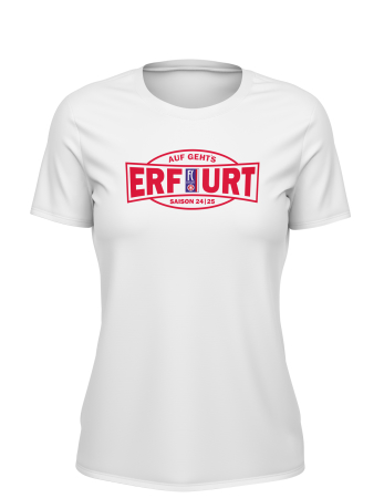 T-Shirt | Ladies | Saison 24-25 | weiß | Erfurt