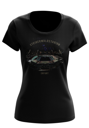 T-Shirt | Ladies | Steigerwaldstadion Erfurt Glow | schwarz